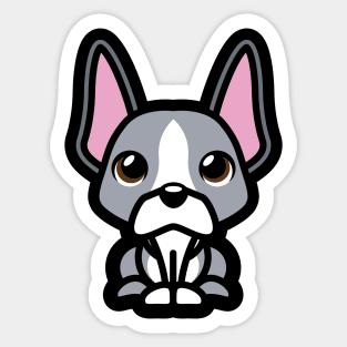 Boston Terrier Tooniefied Sticker